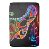 Neon Sneaker Badmat (Voorkant Verticaal)