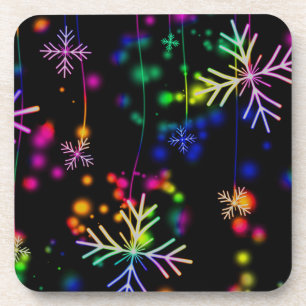 Neon Snow Bier Onderzetter