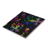 Neon Snow Tegeltje (Zijkant)
