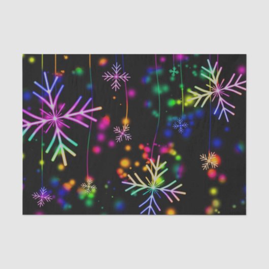Neon Snow Tissuepapier (Voorkant)