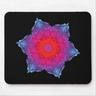 Neon Snowflake Muismat