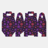 Neon Snowflakes Bedankdoosjes (Ongevouwen)