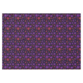 Neon Snowflakes Tafelkleed (Voorkant (Horizontaal))