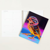 Neon Sparrow with Glowing Accents Planner (Display)