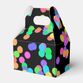 Neon Speech Bubble Birthday Party Bedankdoosjes (Achterkant)