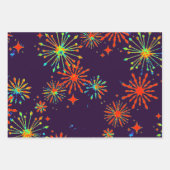 Neon splash inpakpapier vel (Voorkant)