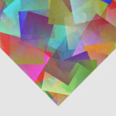 neon squares tissuepapier (Detail)