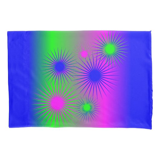 Neon Standard Pillow-Hoesje Kussensloop (Voorkant)