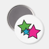 Neon Star Magnet (Recto/Verso)