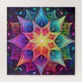 Neon Stars Puzzel (Horizontaal)