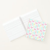 Neon Stethoscoop patroon Notitieboek (Binnen)