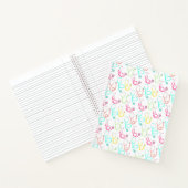 Neon Stethoscoop patroon Notitieboek (Binnen)