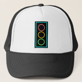 Neon Stoplight Trucker Pet
