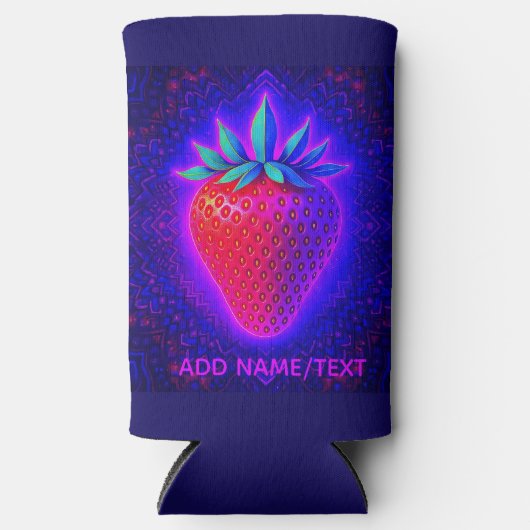 Neon Strawberry levendige Uitzicht kan koeler (Voorkant)