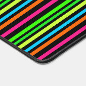 Neon strepen bureaumat (Hoek)