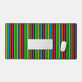 Neon strepen bureaumat (Keyboard & Muis)