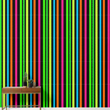 Neon Strepen Patroon