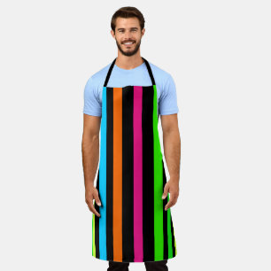Neon Strepen Patroon Schort