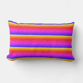 Neon Stripe Pillow Kussen