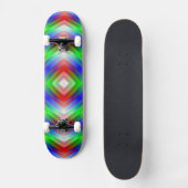 Neon Stripes Skateboard (Voorkant)