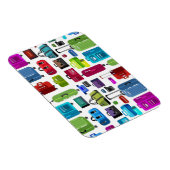 Neon Suitcases Magneet (Rechterzijde)