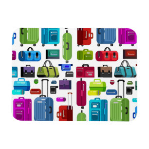 Neon Suitcases Magneet