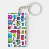 Neon Suitcases Sleutelhanger (achterkant)