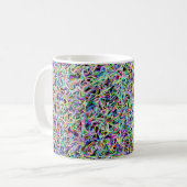 Neon Swirl 11oz Mug (Devant gauche)