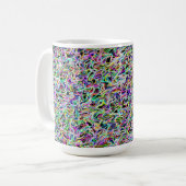 Neon Swirl 15oz Mug (Devant gauche)