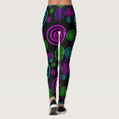 Neon Swirl Leggings (Dos)