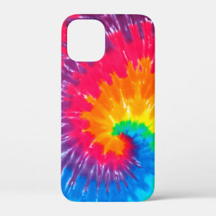 Neon Tie Dye iPhone 12 Mini Hoesje
