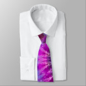 Neon Tie Dye - Cravate masculin (Attaché)