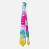 Neon Tie Dye Super Cravate masculin (Devant)