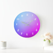 Neon Time verandert alles decor Grote Klok (Huis)