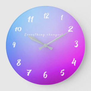 Neon Time verandert alles decor Grote Klok