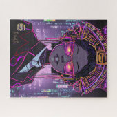 Neon Toekomst ID1028 Legpuzzel (Horizontaal)