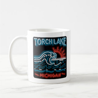 Neon Torch Lake Michigan Koffiemok