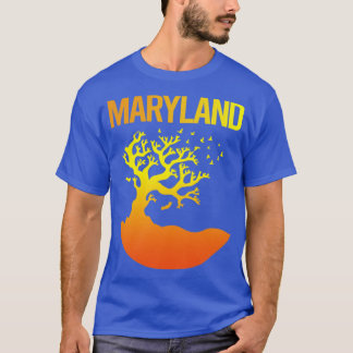 Neon Tree Art Maryland T-shirt
