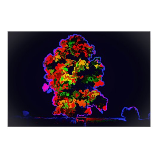 Neon tree explosie perfect poster (Voorkant)