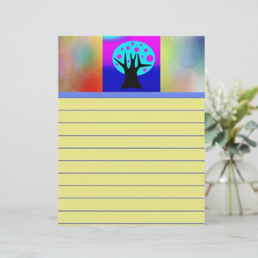 Neon Tree Stationery (Staand voorkant)