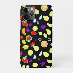 Neon Tropic Fruits Burst iPhone 11 Pro Hoesje