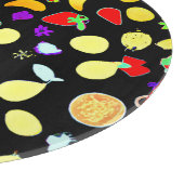 Neon Tropic Fruits Burst Snijplank (Hoek)