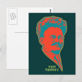 Neon Trotsky Briefkaart (Voorkant / Achterkant)