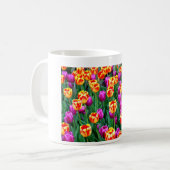 Neon Tulips Mok (Voorkant links)
