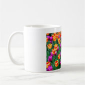 Neon Tulips Mug (Gauche)
