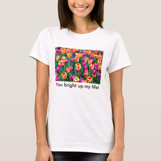 Neon Tulips T-shirt (Voorkant)