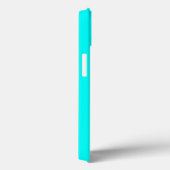 Neon turquoise, felmodieus, modern Case-Mate iPhone case (Achterkant / Rechts)