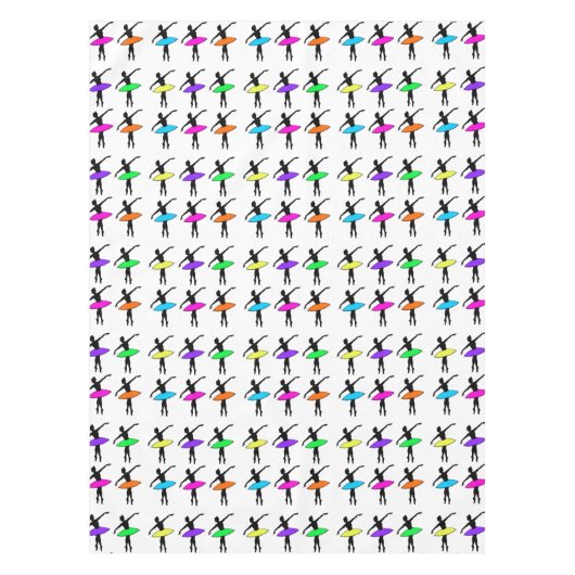 Neon Tutu Ballerina Ballet Pointe Dance Nappe (Devant)