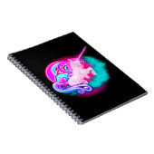 Neon Unicorn Notitieboek (Rechterzijde)