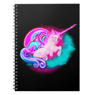 Neon Unicorn Notitieboek